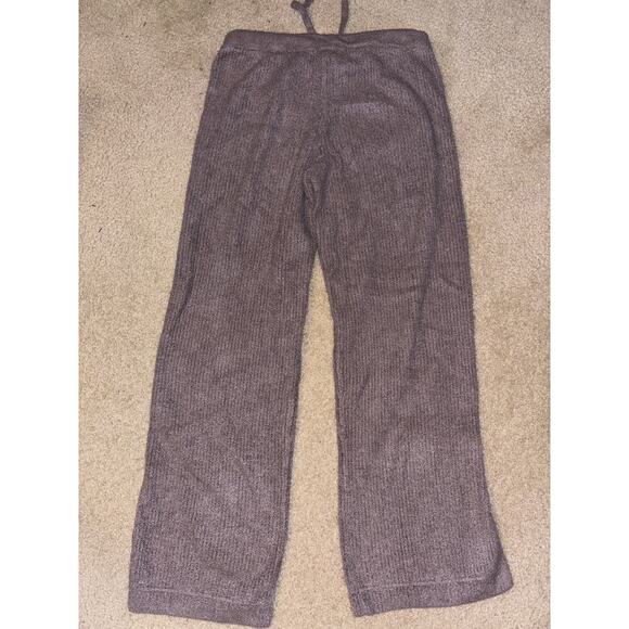 Barefoot Dreams Lounger Pants Size Small Super Soft Comfy Beige Like New - Picture 5 of 5
